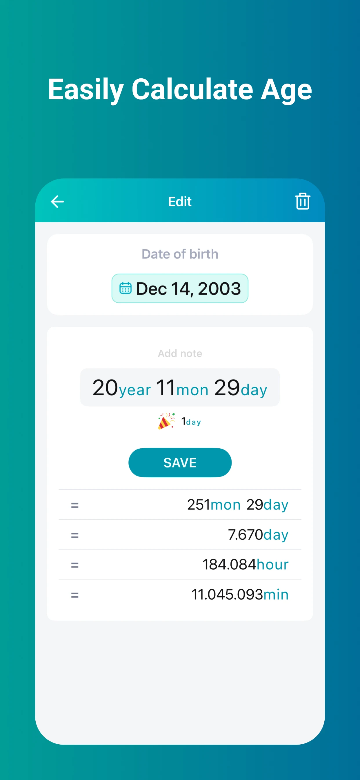 TimeCalc: Time Calculator screenshot